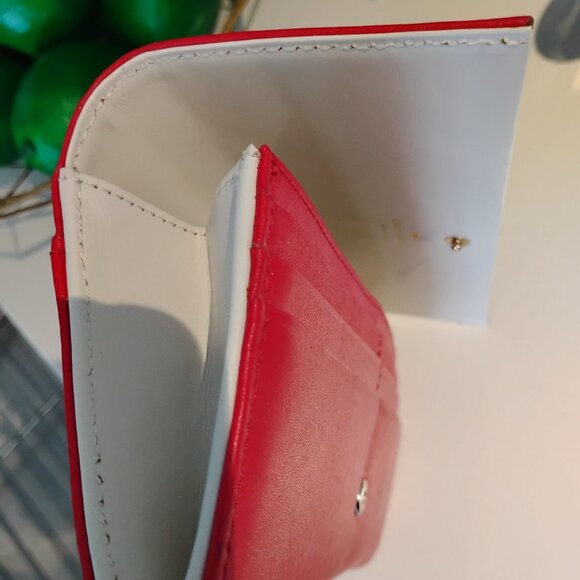 Gorgeous, Cherry Red Leather Wallet - Picture 3 of 8